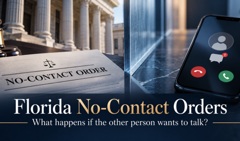 Florida No Contact Orders and Calls