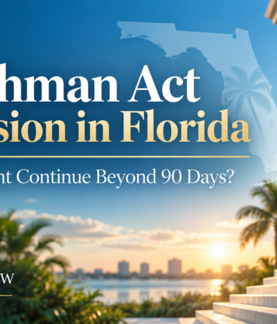 Can a Marchman Act Order Be Extended Beyond 90 Days in Florida? Can a Marchman Act Order Be Extended Beyond 90 Days in Florida?