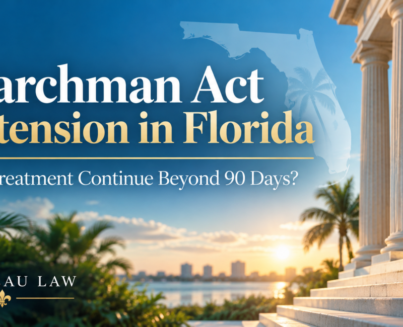 Marchman Act Extension in Florida